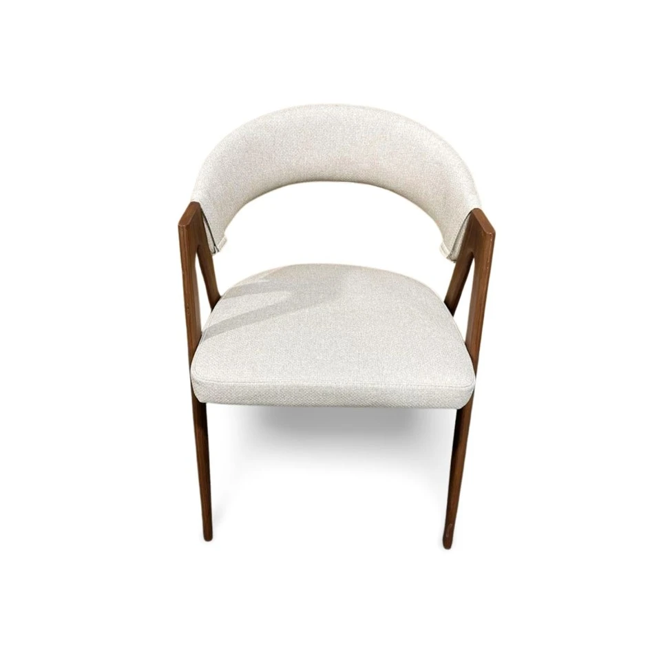 Modern Upholstered Dining Chairs With Arms high quality